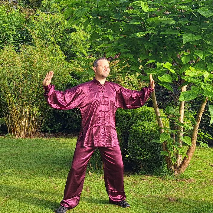 Qi Gong im Garten